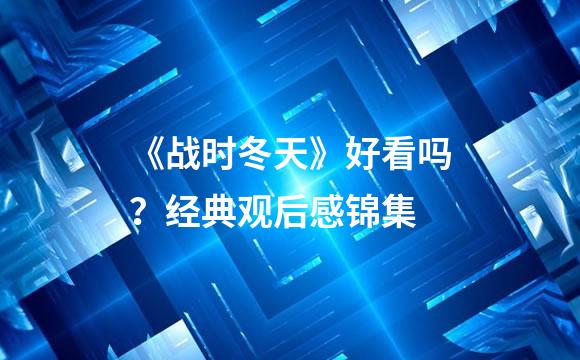《战时冬天》好看吗？经典观后感锦集