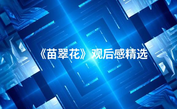 《苗翠花》观后感精选